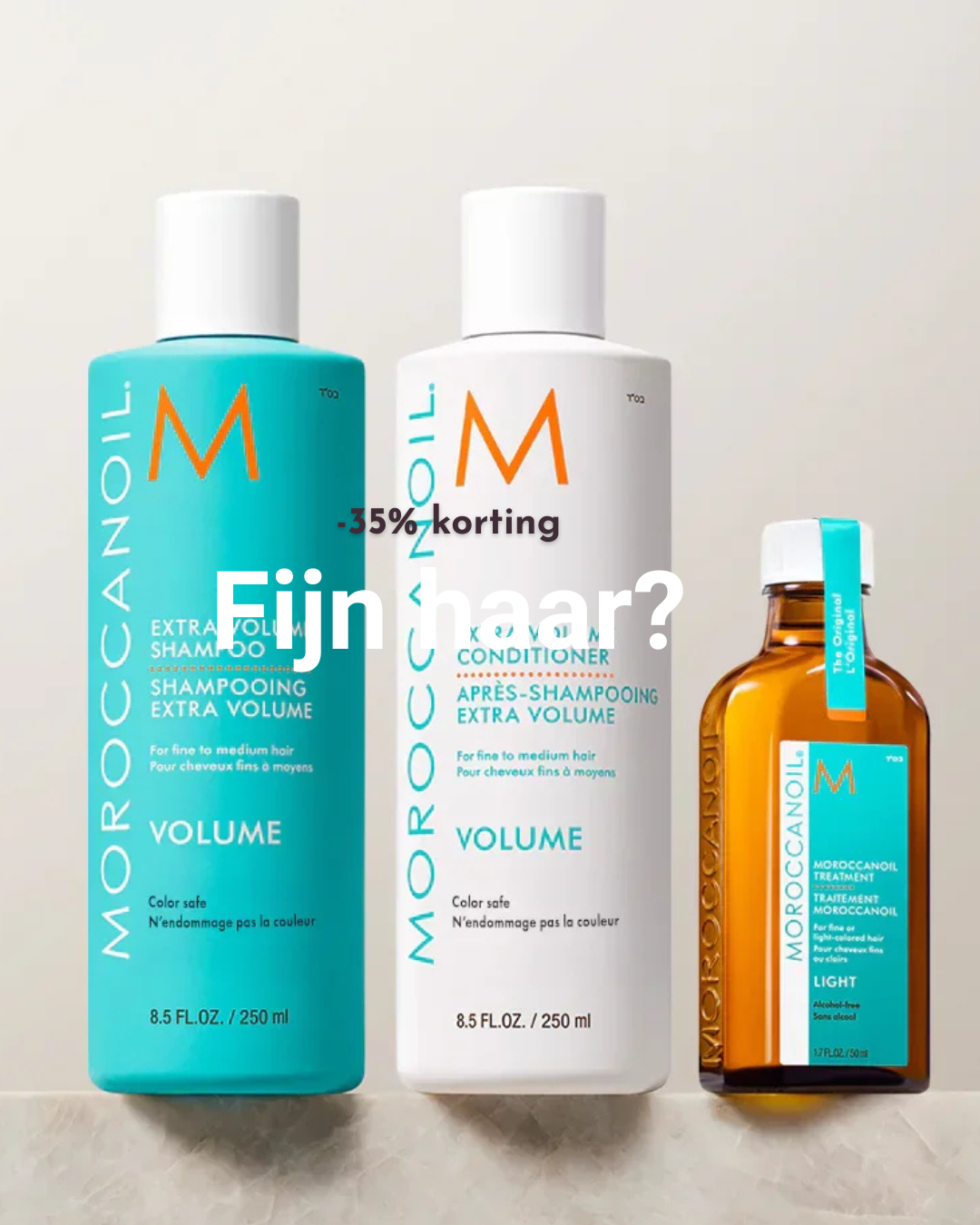 Moroccanoil Volume Set - Fijn haar (-35%)