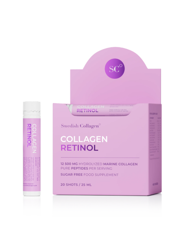 Swedish Collagen Retinol 12500mg – 20 Shots